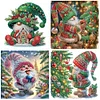 (US Local)4Pack Xmas-Crystal Rhinestone Diamond Painting(30x30cm)
