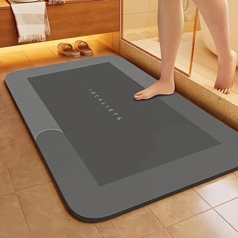 Likron Watches Ultra-Absorbent Bathroom Floor Mat Soft