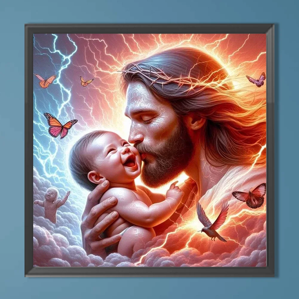 Diamond Painting - Full Round Drill - Jesus(Canvas|40*40cm)