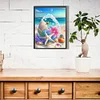 Diamond Painting-DIY Full Round Drill Beach