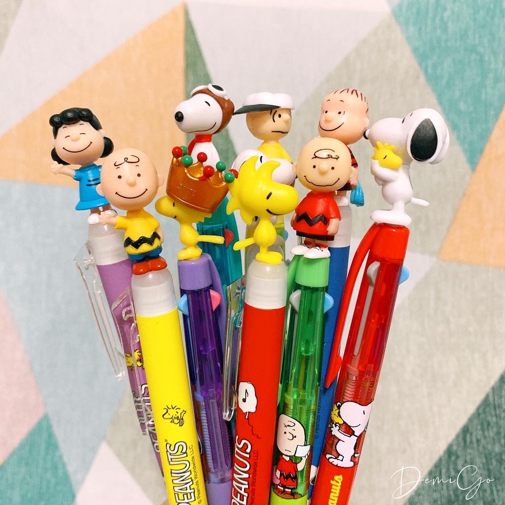 Snoopy & Peanuts Character Gel Pens Single & 3-Color Options A Cute Shop - Inspired by You For The Cute Soul 