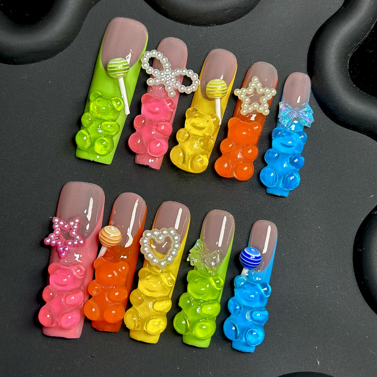 Colorful Bear QQ Candies-JNT009