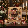 (20x20cm)Candy Cart DIY Pearl Painting Art With Inner Wooden Framed Kit