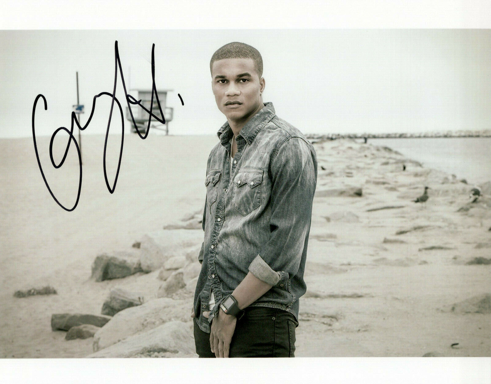 Cory Hardrict head shot autographed Photo Poster painting signed 8x10 #6