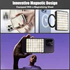 Magsafe magnetic mobile phone fill light，128 LED Camera Light 3 Light Modes