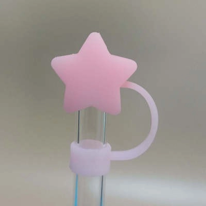 10mm Glass Straw Cap Dust Cover Stainless Steel Straw Dust Cover Dust Plug 10mm Large Diameter Milk Tea