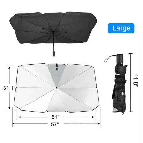 Interior Sunshade Umbrella Shade for Cars & Trucks