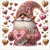Diamond Painting-DIY Crystal Rhinestone Valentines Day Gnome