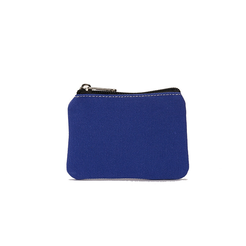 New Cotton Canvas Fashion Men’s And Women’s Coin Purse Card Holder Simple Fabric Coin Pouch Storage Bag