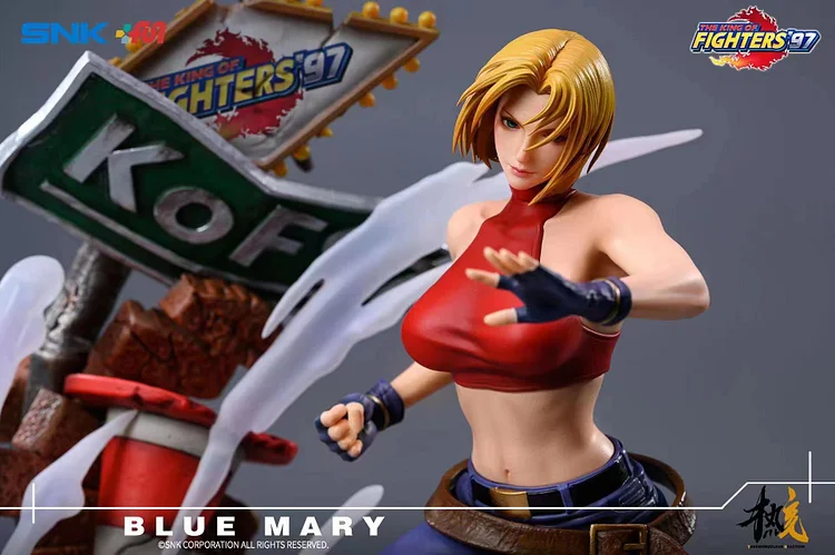 TUNSHI STUDIO KOF Blue Mary The King Of Fighters 97 1/6 Action Figure  INSTOCK