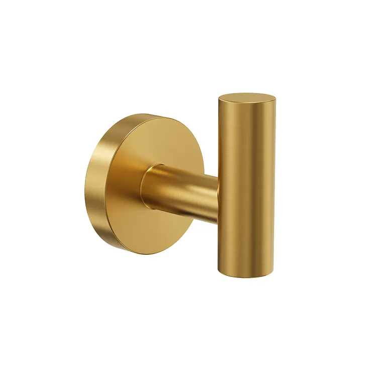 EVERSTEIN Modern Wall-Mounted Robe Hook Brushed Gold