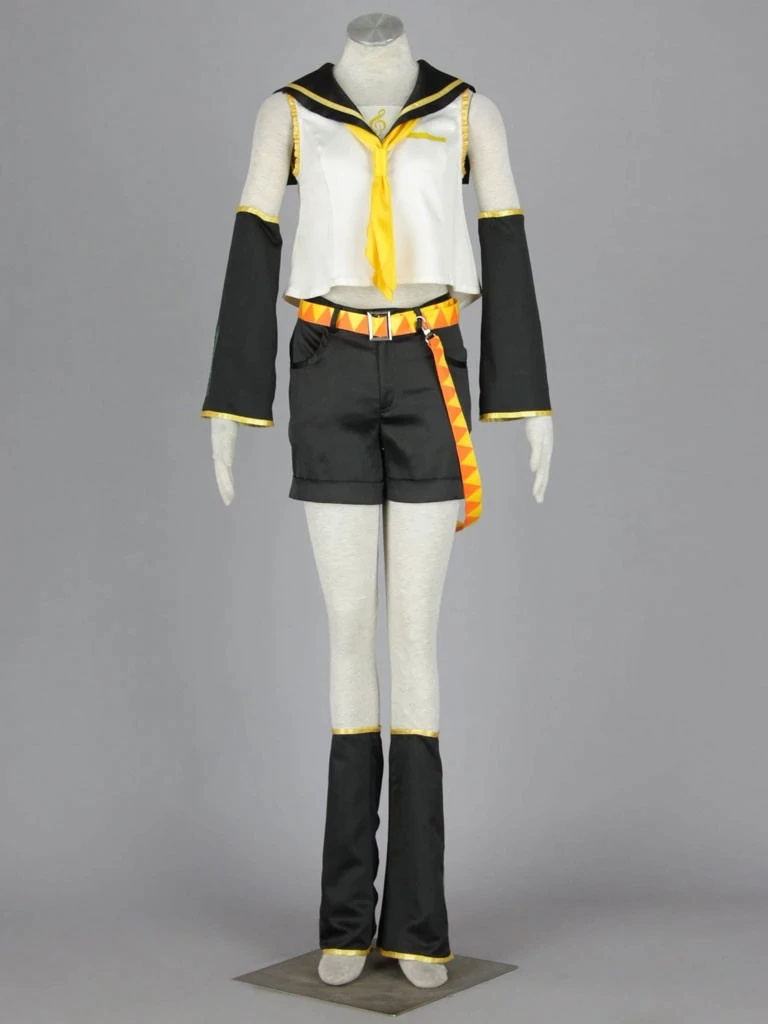 vocaloid kagamine rin cosplay costume