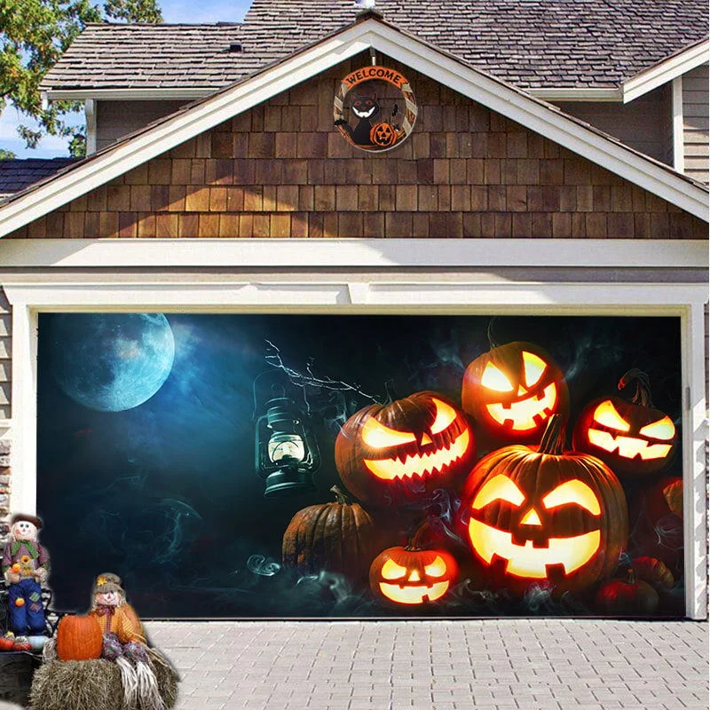 Last Day Sale 49% OFF - Halloween 2023 Garage Door Decoration