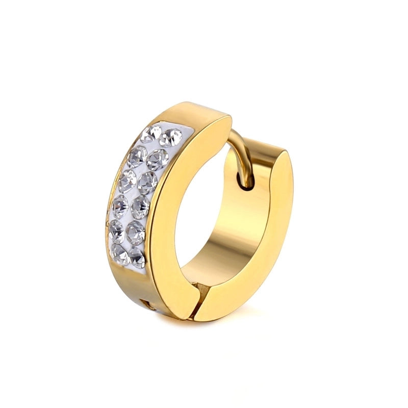 Minimalist Geometric Stainless Steel Earrings Polishing Stainless Steel Earrings