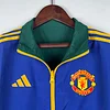 2023/2024 Manchester United Reversible Windbreaker(Blue-Green)Soccer Jersey 1:1 Thai Quality love fball