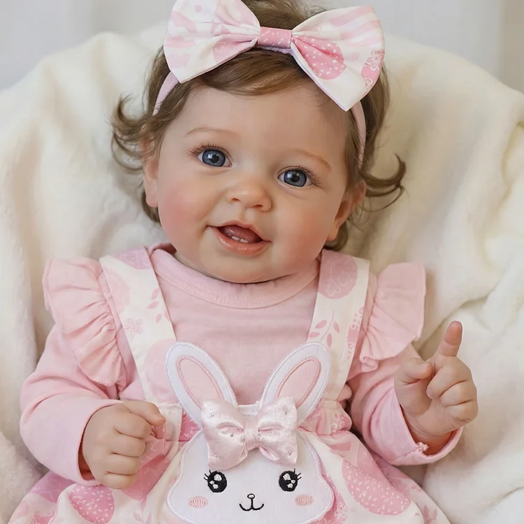 Babeside Quiet Reborn Baby Vead 20'' Toddler Girl Loving Emotional Support