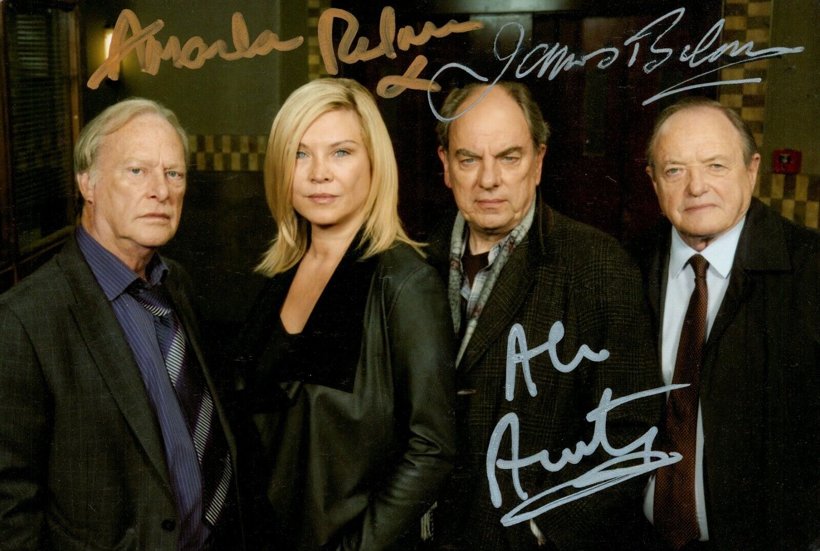 Amanda Redman James Bolam Alun Armstrong Signed Photo Poster painting New Tricks Autograph + COA