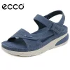 ECCO 2025 NOVI, &Scaron;PORTNI, UDOBNI SANDALI Z DEBELIM PODPLATOM IN SUHO ZADRGO