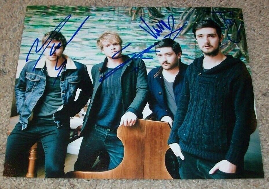 KODALINE BAND SIGNED AUTOGRAPH 8x10 Photo Poster painting C w/PROOF STEVE GARRIGAN +3