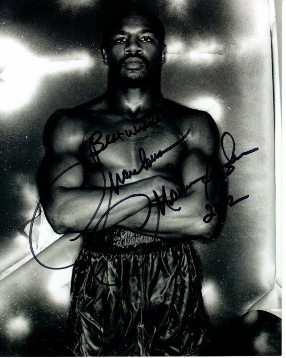 MARVELOUS MARVIN HAGLER signed autographed 8x10 BOXING Photo Poster painting