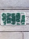 50PCs Bullets Fishing Sinkers Weights Slip Sinkers Kit for Bass Trout Panfish