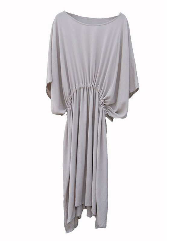 Original Drawstring Elasticity Waist Dress