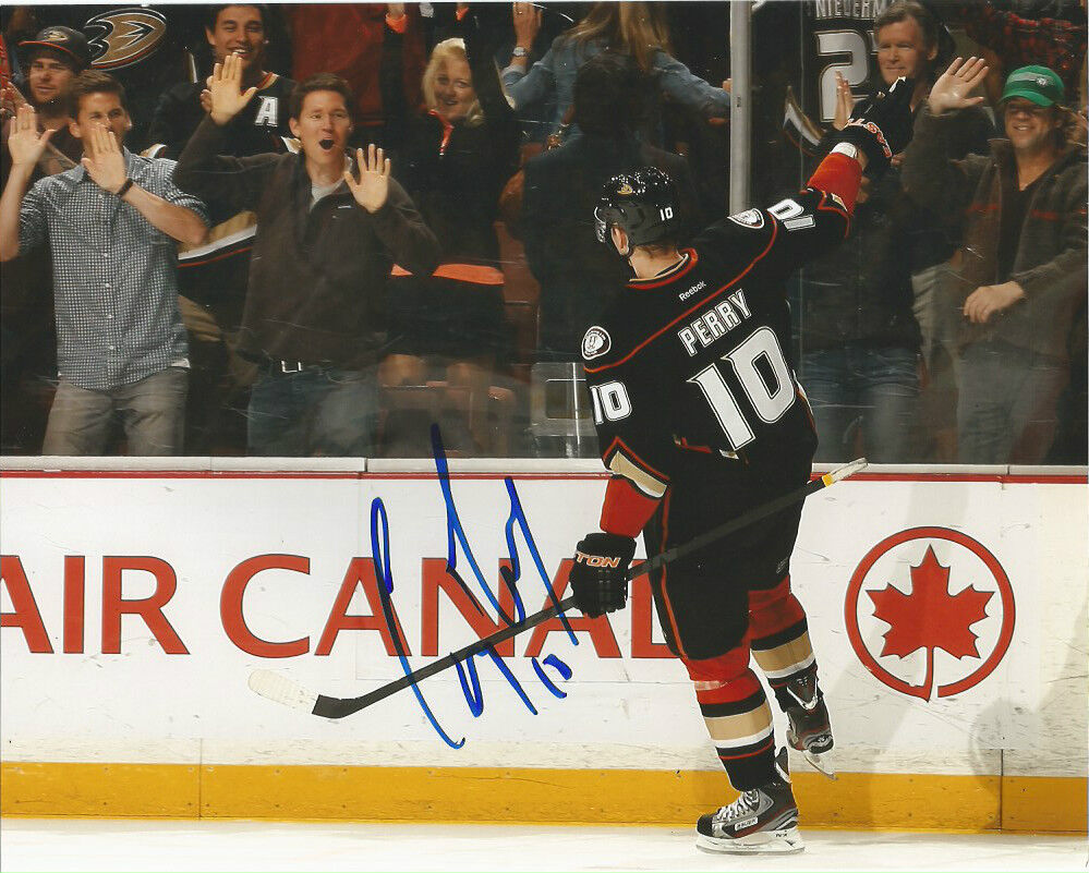 Anaheim Ducks Corey Perry Signed Autographed 8x10 Photo Poster painting COA C