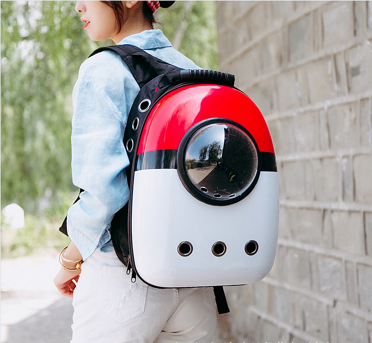 Pokeball Space Capsule Cat Backpack - Limited Edition