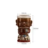 Tiki Mug - Creative Tiki Mug Cocktail Mug Ceramic Funny Glass Mug Cute Coffee Mug Party Drink Cup