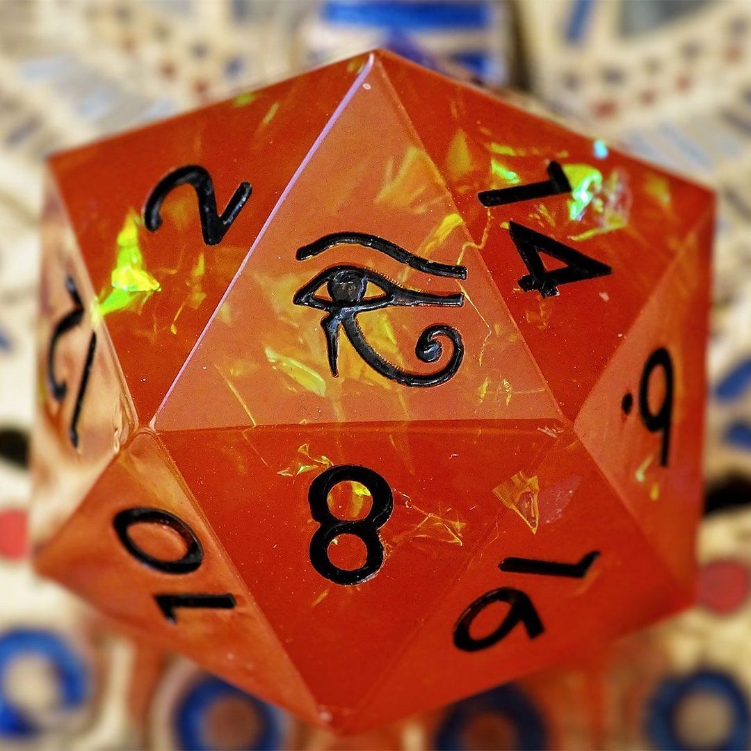 The Dice Of Horus RPG Dice Set