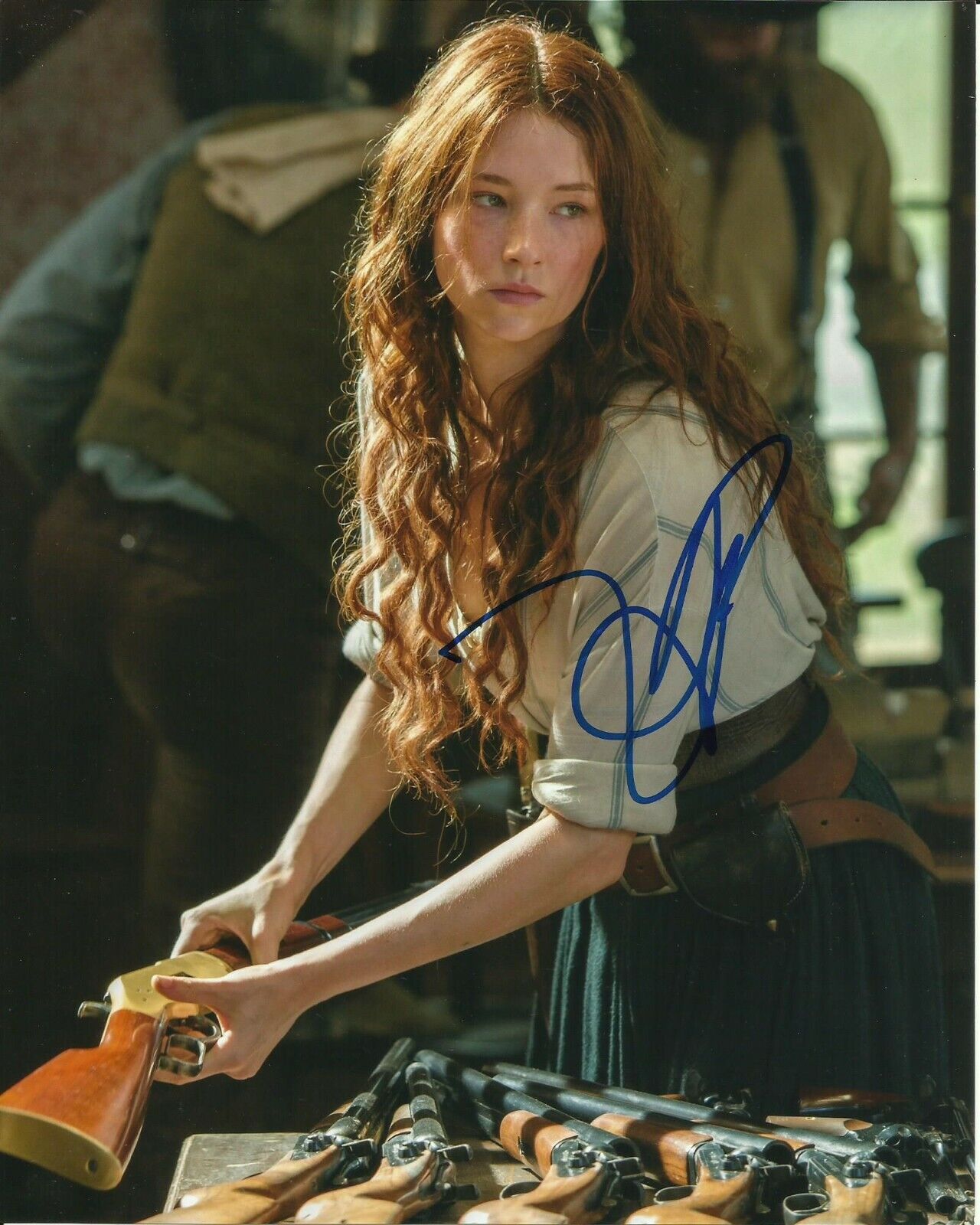 HALEY BENNETT SIGNED MAGNIFICENT SEVEN Photo Poster painting UACC REG 242