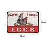Drawing Chicken Eggs - Vintage Metal Signs - 30*40cm - Farm