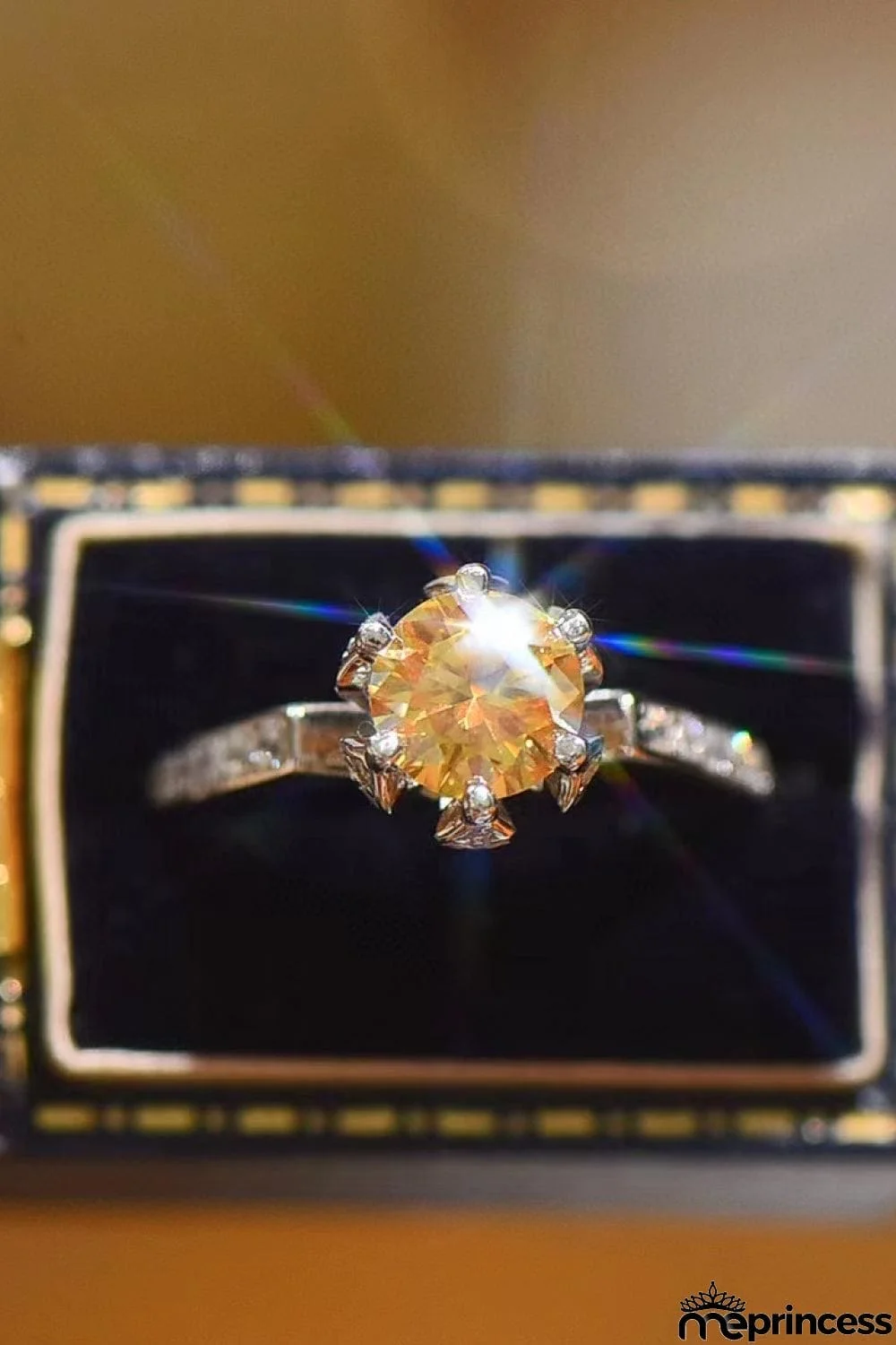 You'are My Lover Moissanite Ring