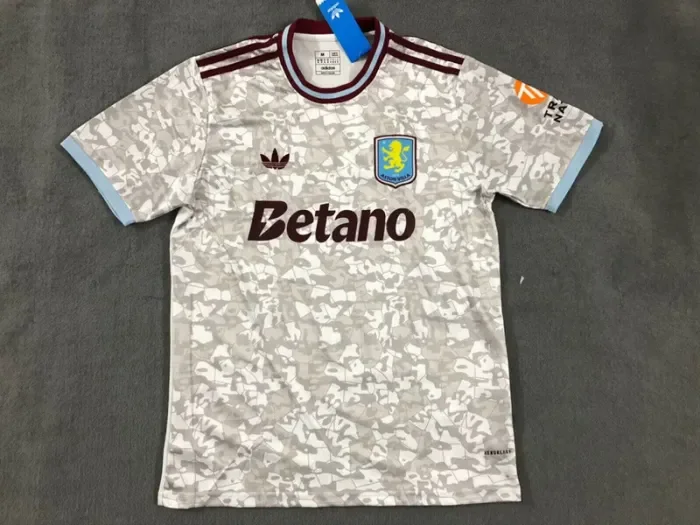 Fans edition 2025-2026 Aston Villa Away Football Jersey