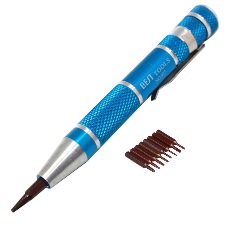 

9 in 1 Pen Type Portable Precision Screwdriver Set Sleeve Screwdriver Bits, 501 Original
