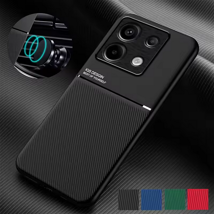 Leather Texture Magnetic Case For Xiaomi Redmi