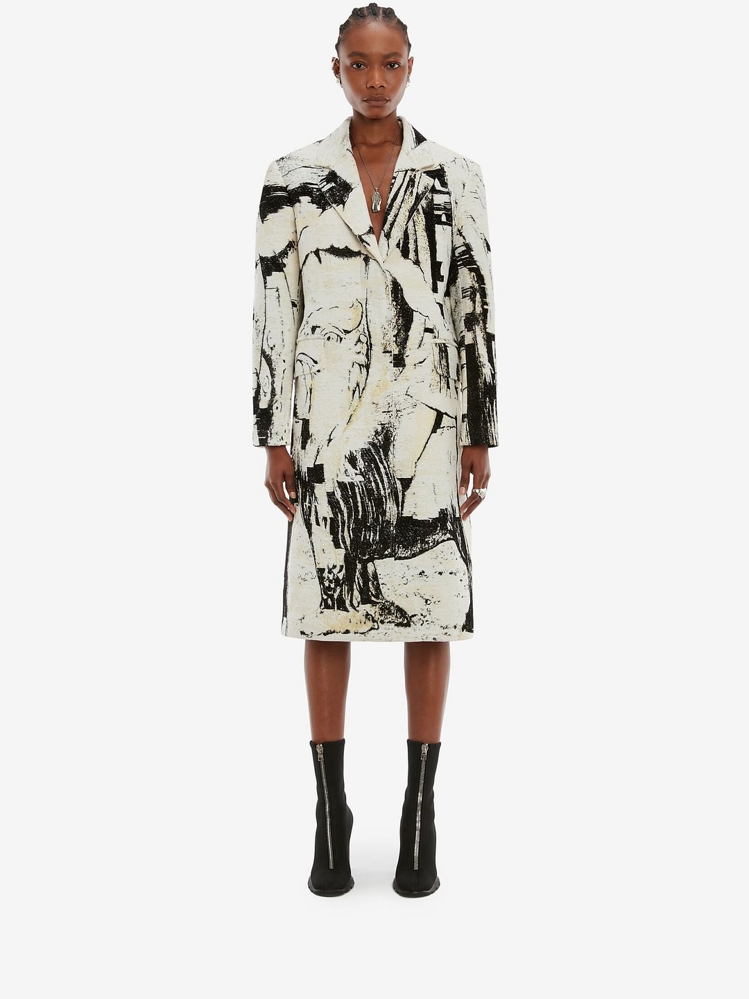 William Blake Dante Jacquard Coat