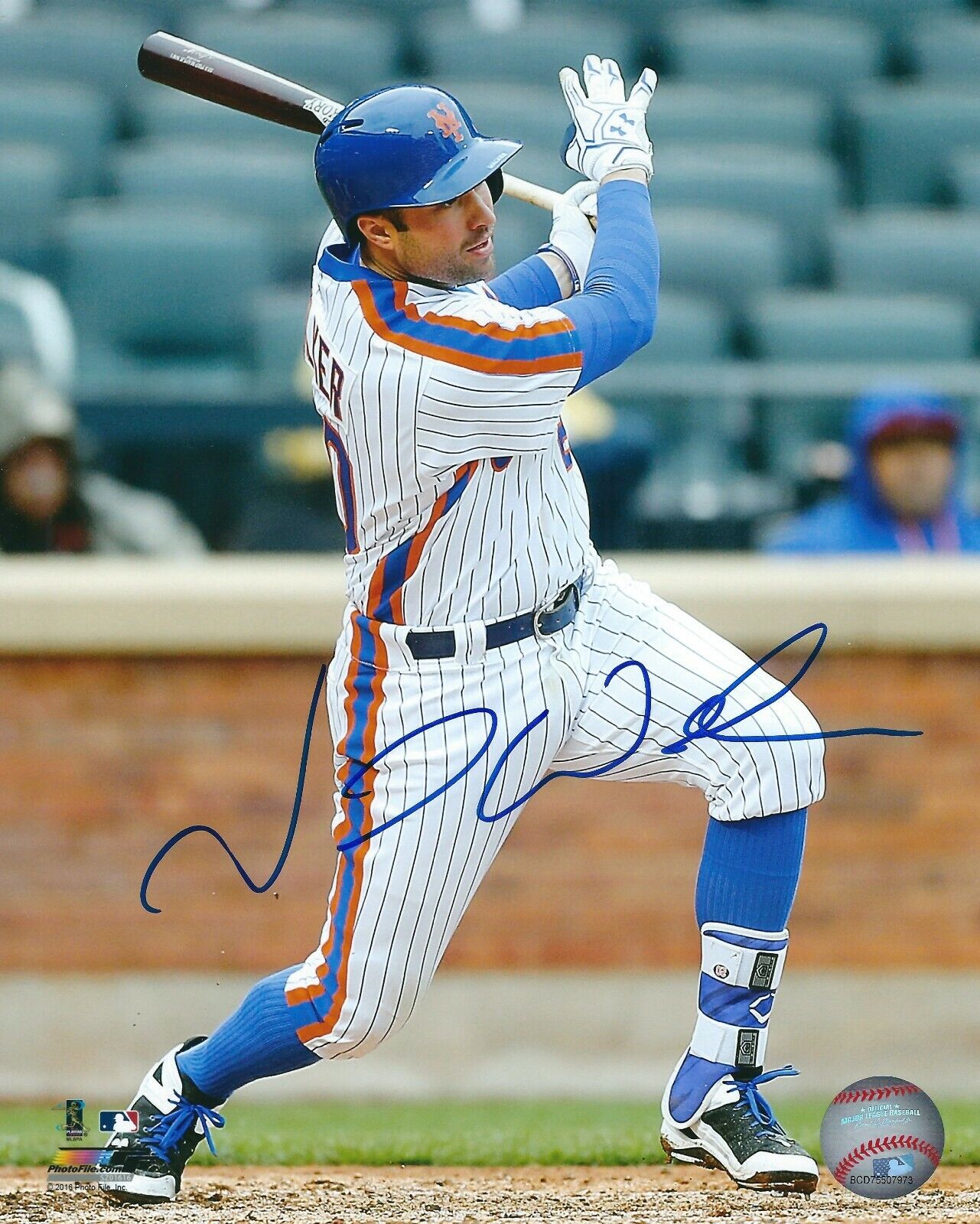 Autographed NEIL WALKER New York Mets 8x10 Photo Poster painting w/ COA