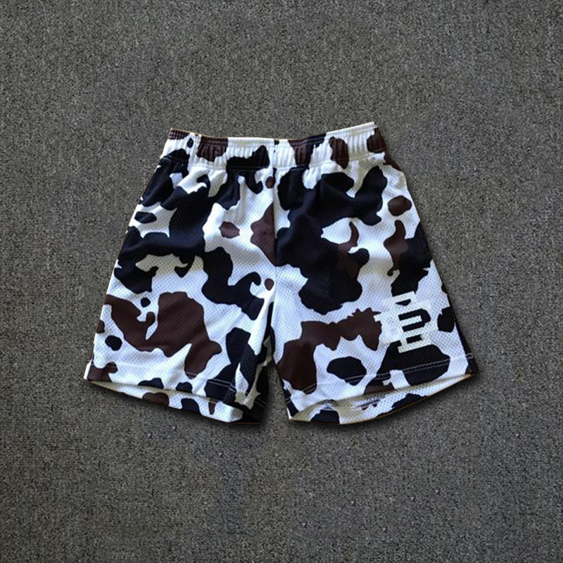 Sopula Irregular Color Contrast Spots Print Mesh Shorts - Sopula｜Premium Graphic Tees & Graphic Clothing