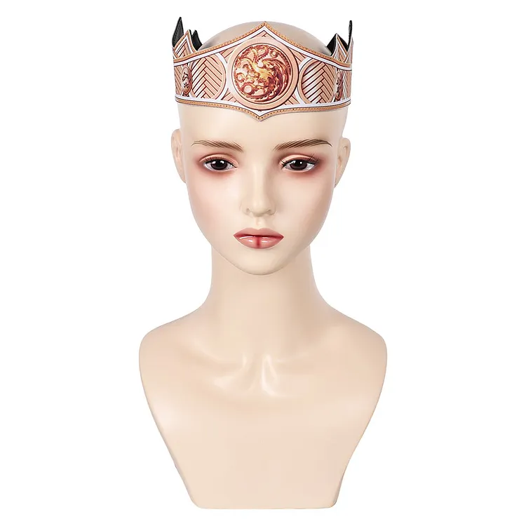 House Of The Dragon 2 (2024) Dragon Crown Rhaenys Targaryen Cosplay Headband Accessories Halloween Carnival Props