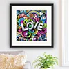 Diamond Painting-DIY Full Round Drill Love