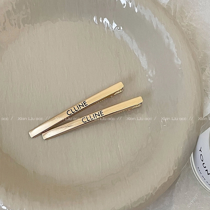 Casual Minimalist Women’s Star Solid Color Alloy Metal Hollow Out Hair Clip Hairpin Hair Claws