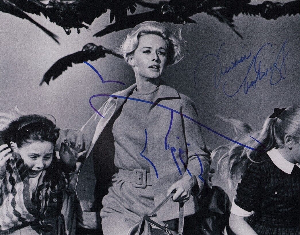 ~~ TIPPI HEDREN+1 Authentic Hand-Signed THE BIRDS