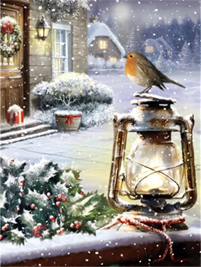 Diamond Painting - Full Round/Square Drill - Bird(30*40 - 50*60cm)