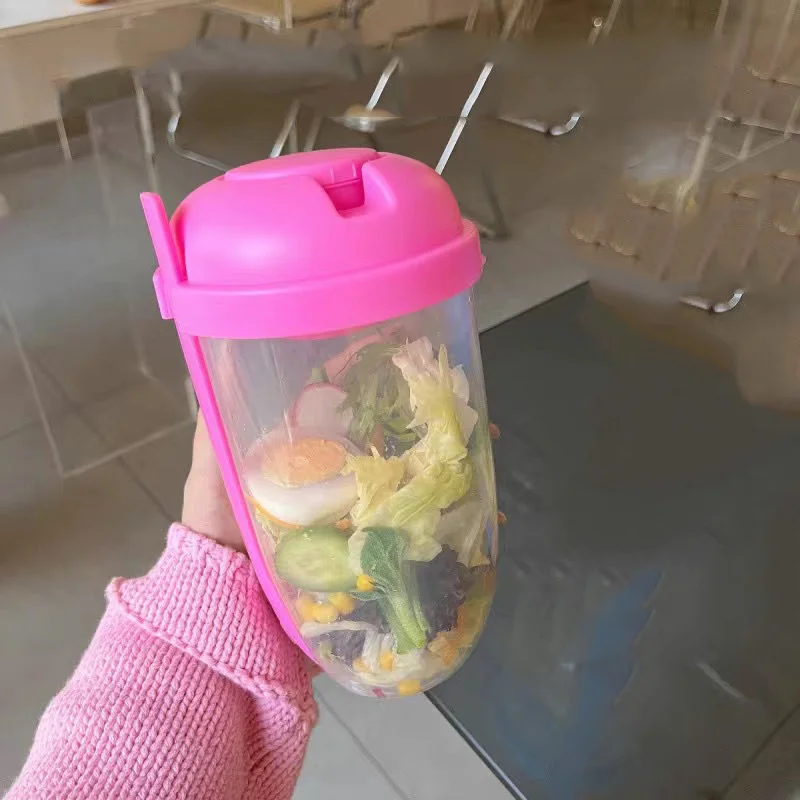 2024 Keep Fit Salad Meal Shaker Cup