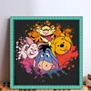 Silhouette Winnie The Pooh-11CT Stamped Cross Stitch 40*40cm