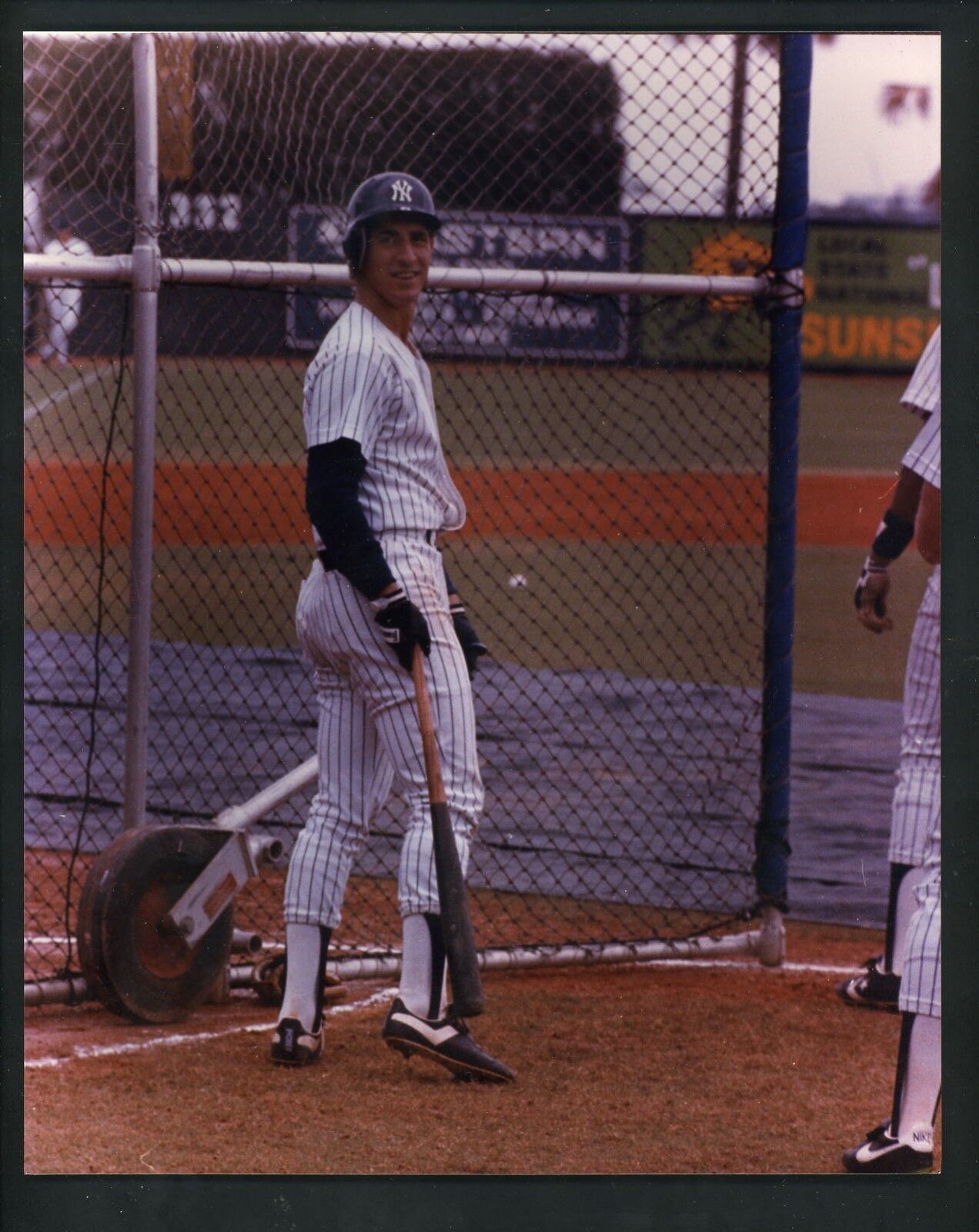 Mike Pagliarulo 1985 Spring Training Original 8 x 10 Photo Poster painting New York Yankees 2B2B