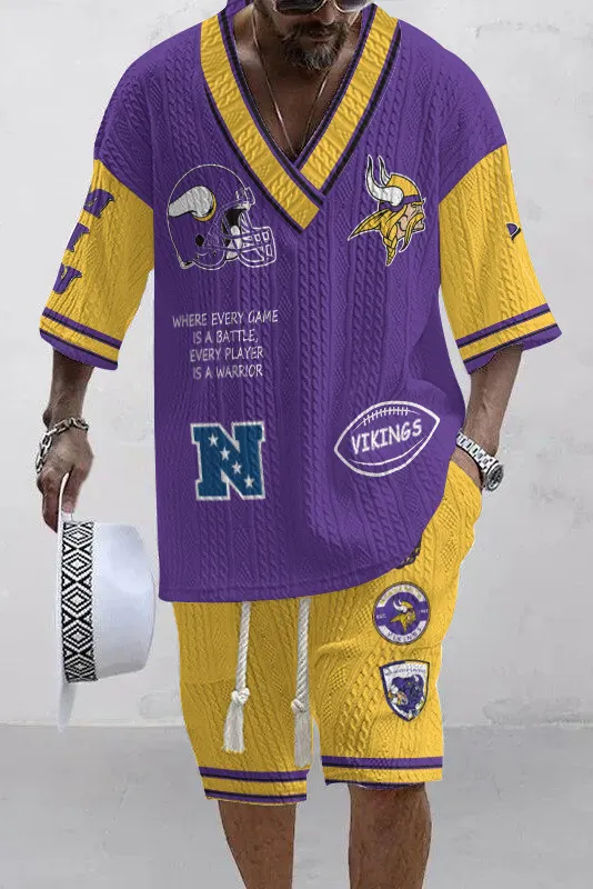 Minnesota Vikings
 Limited Edition Top And Shorts Two-Piece Suits