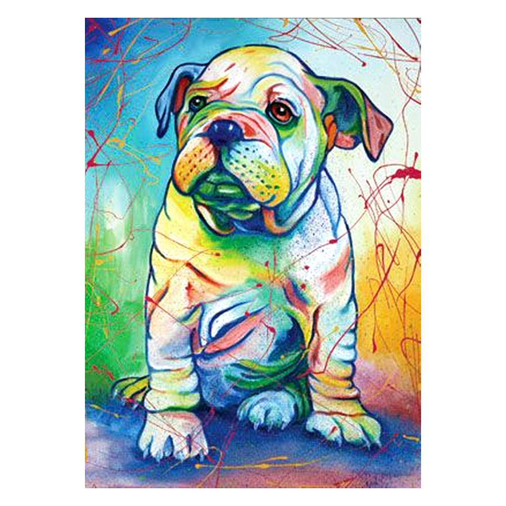 

Dog - 11CT Stamped Cross Stitch - 36*46CM, 501 Original