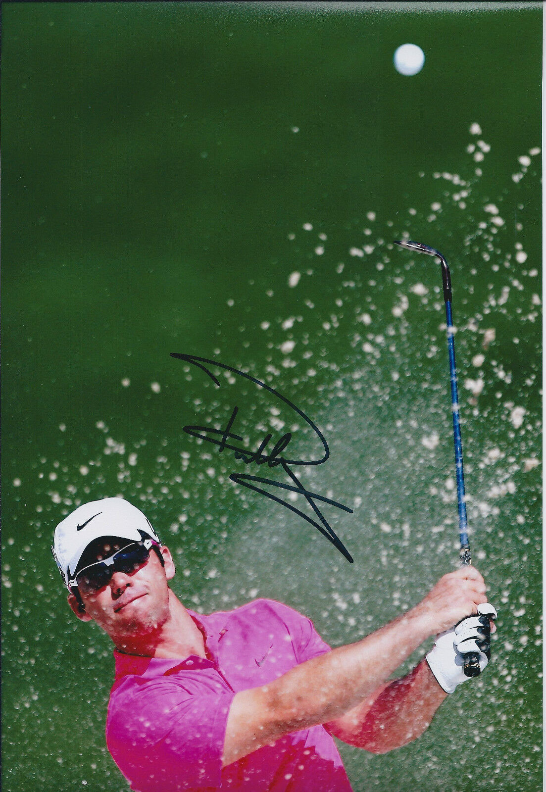 Paul CASEY SIGNED Autograph 12x8 Photo Poster painting AFTAL COA Abu DHABI Championship GOLF